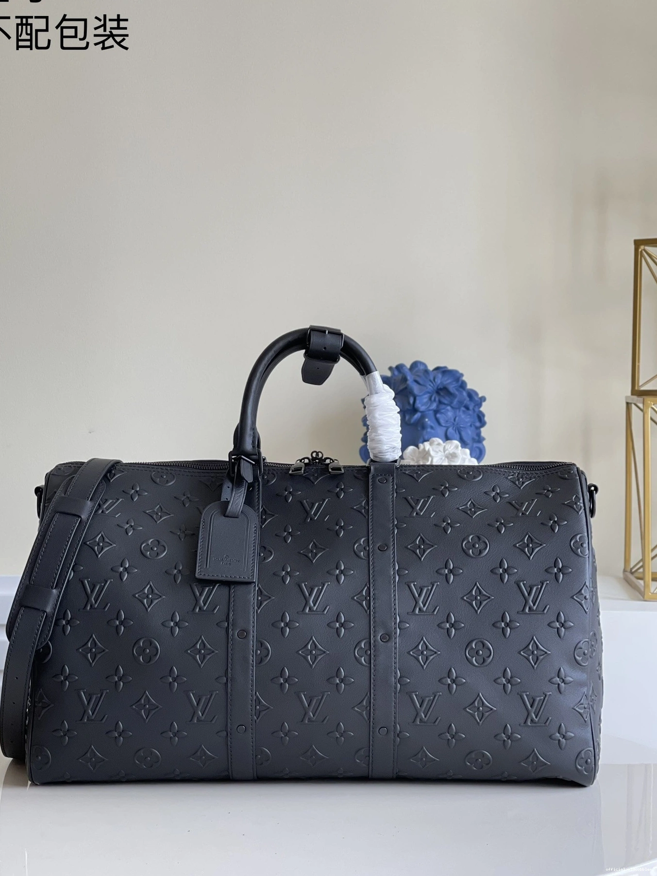 Official oldcobbler KEEPALL BANDOULIÈRE VUITTON LOUIS 50 0719